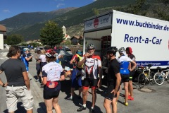 Auf dem Weg zum Reschenpass